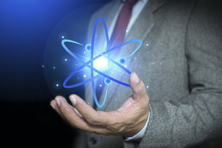 composite image illustrating nuclear fusion energy