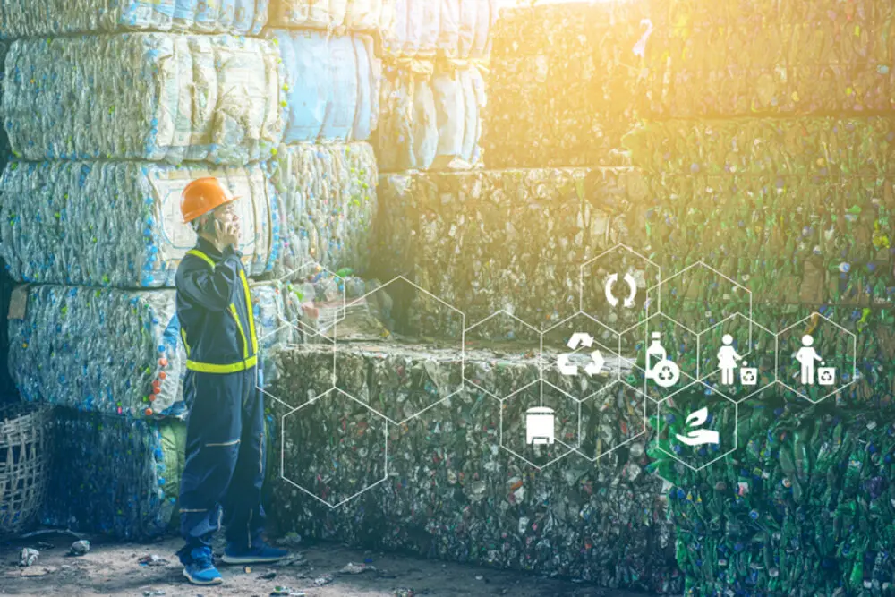 composite image illustrating renewable resources